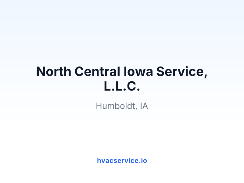 North Central Iowa Service, L.L.C.