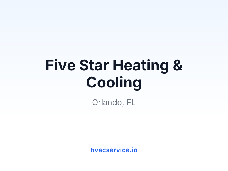 Five Star Heating & Cooling