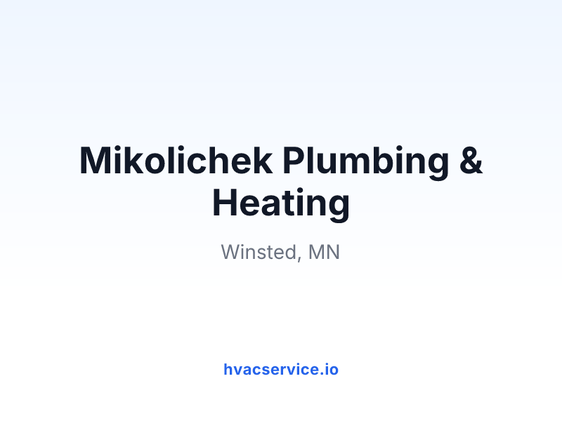 Mikolichek Plumbing & Heating