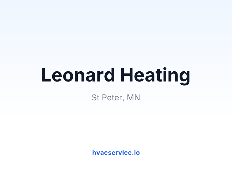 Leonard Heating