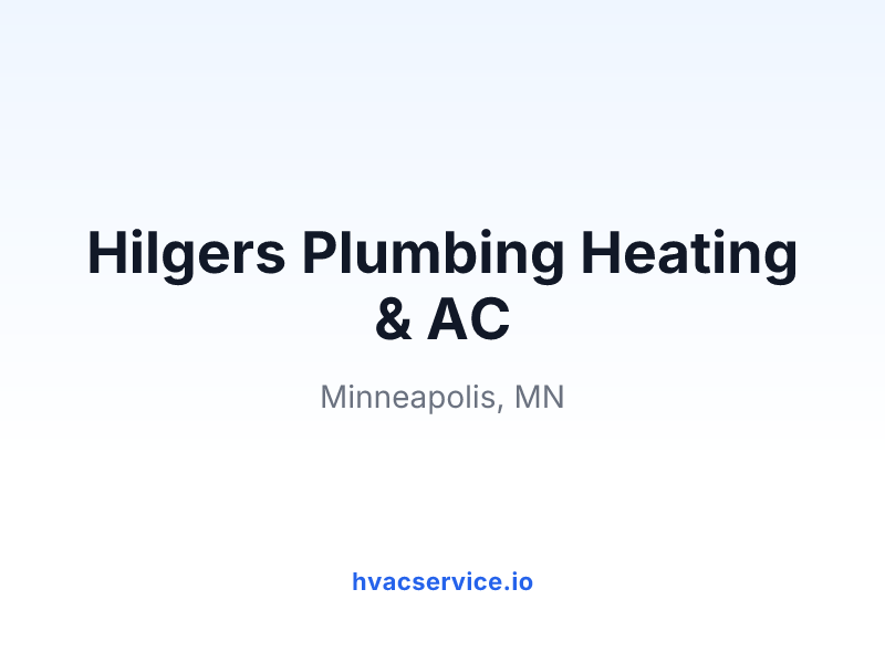 Hilgers Plumbing Heating & AC