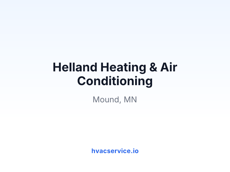 Helland Heating & Air Conditioning