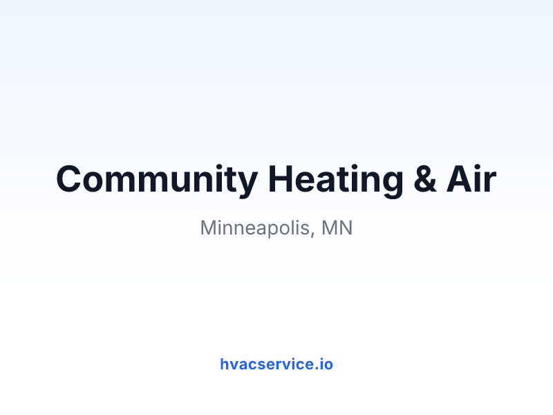 Community Heating & Air