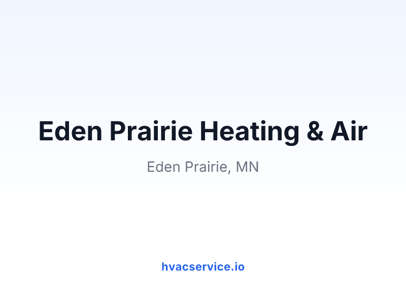 Eden Prairie Heating & Air