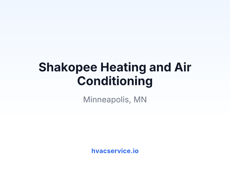 Shakopee Heating and Air Conditioning
