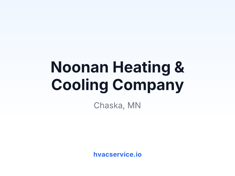 Noonan Heating & Cooling Company