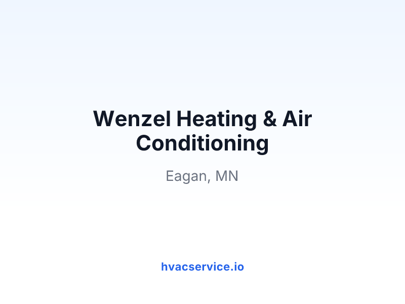 Wenzel Heating & Air Conditioning