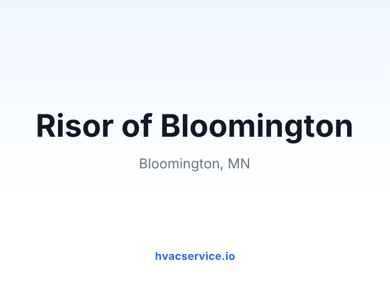 Risor of Bloomington