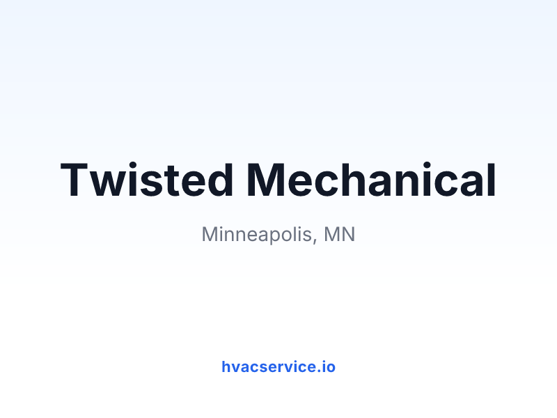 Twisted Mechanical