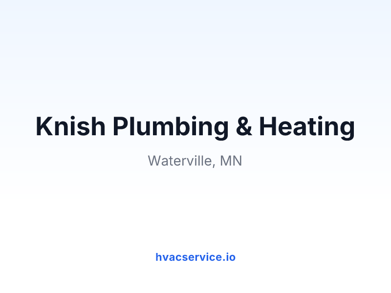 Knish Plumbing & Heating