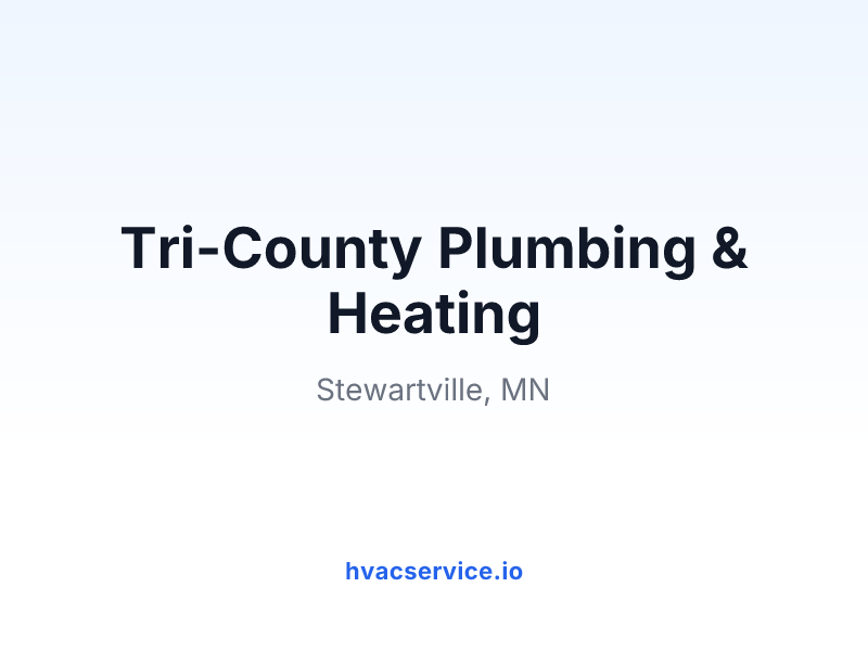 Tri-County Plumbing & Heating