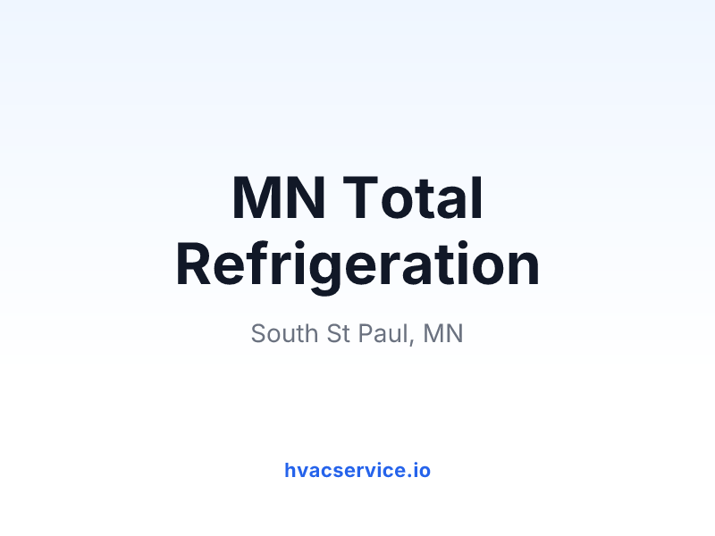 MN Total Refrigeration
