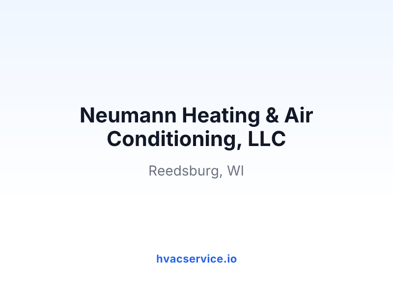 Neumann Heating & Air Conditioning, LLC