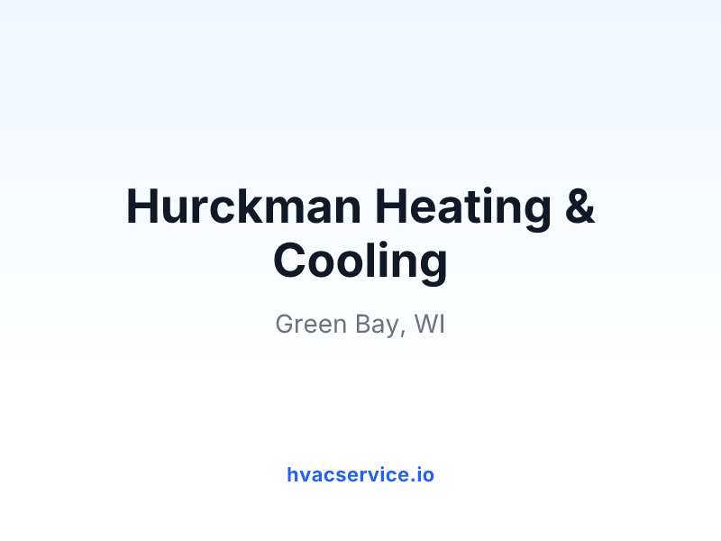 Hurckman Heating & Cooling