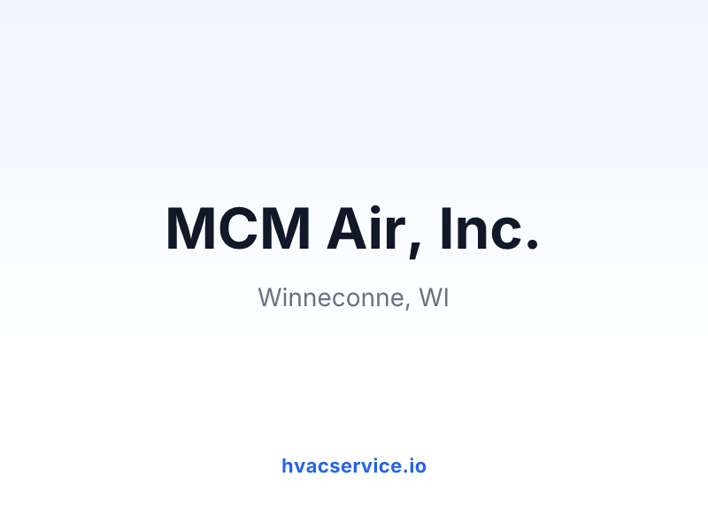 MCM Air, Inc.