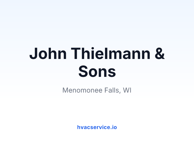 John Thielmann & Sons