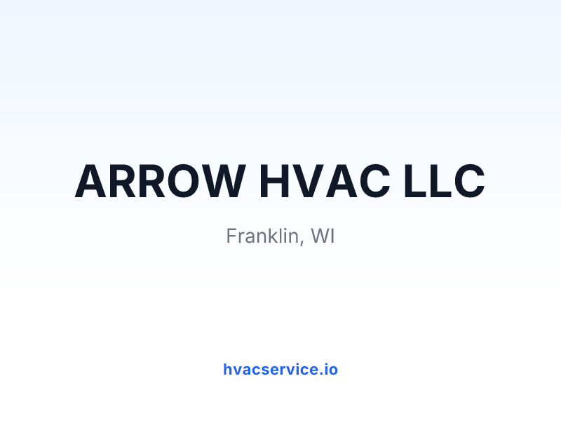 ARROW HVAC LLC