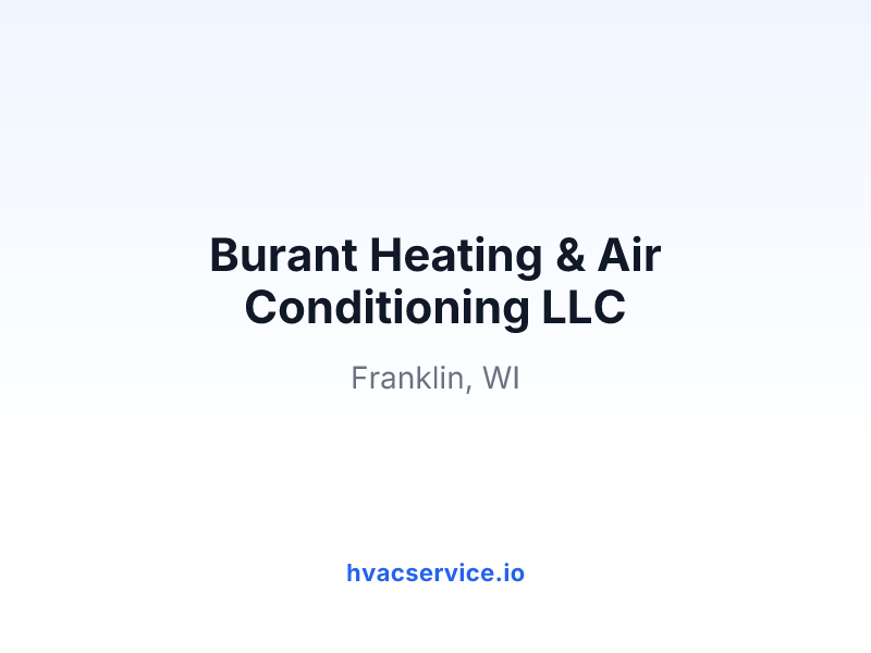 Burant Heating & Air Conditioning LLC