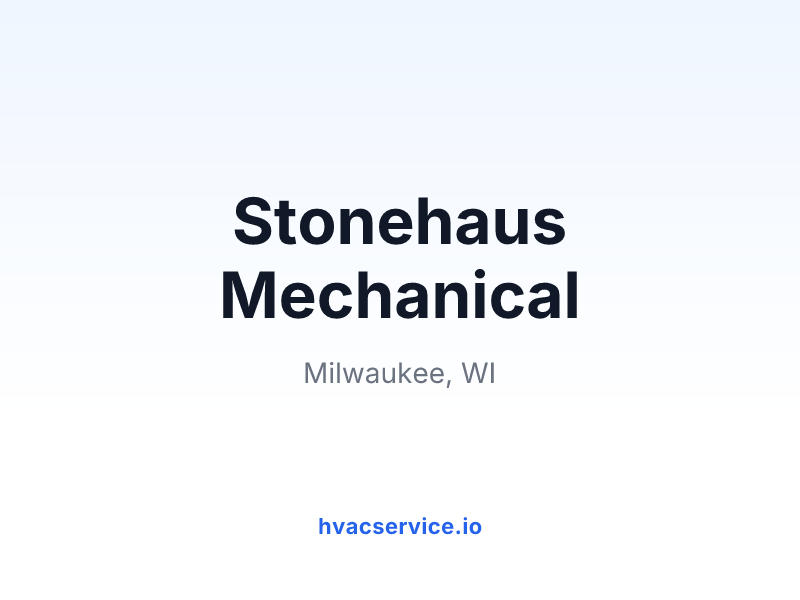 Stonehaus Mechanical