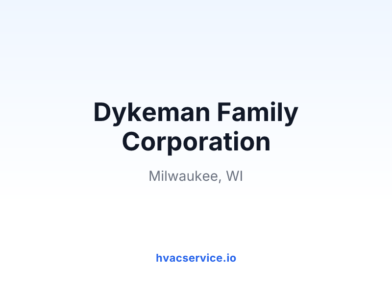 Dykeman Family Corporation