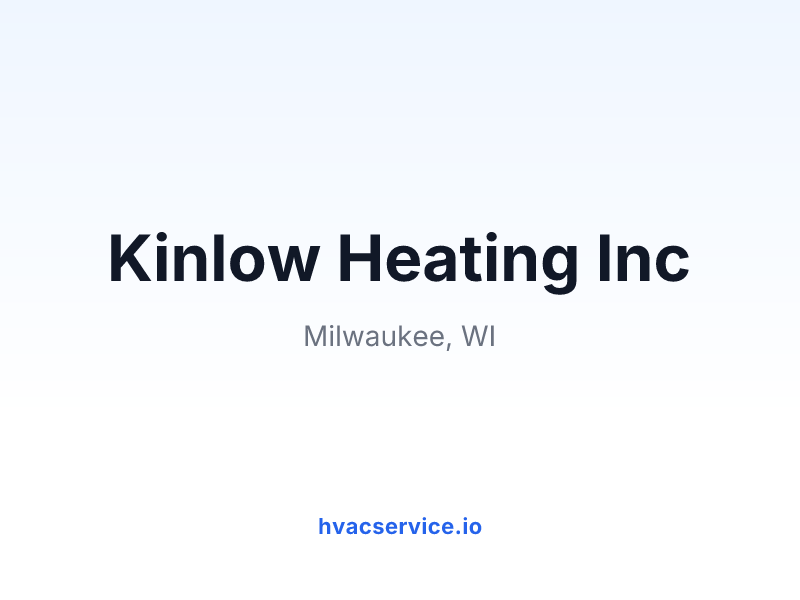 Kinlow Heating Inc