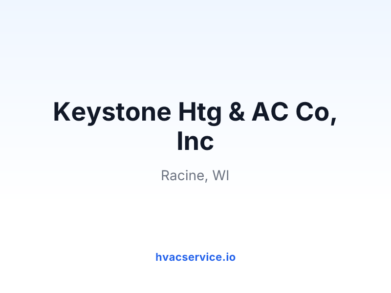 Keystone Htg & AC Co, Inc