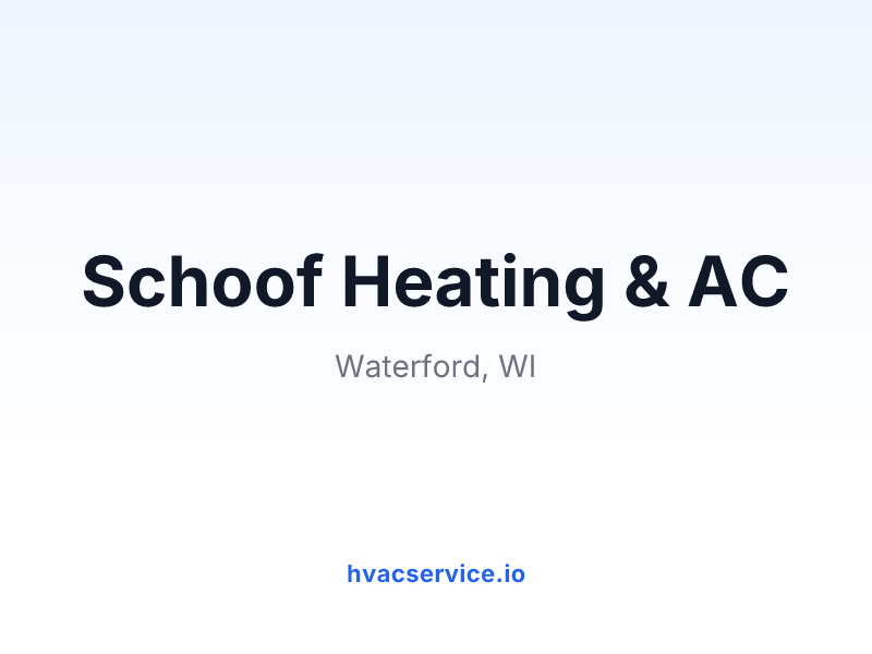 Schoof Heating & AC