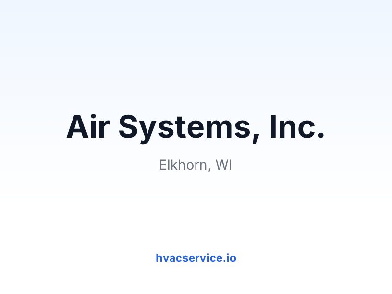 Air Systems, Inc.