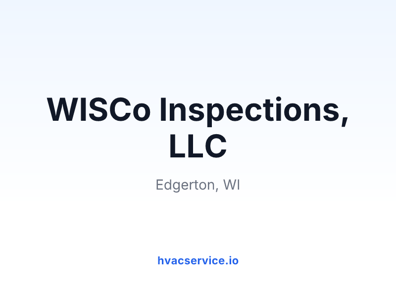 WISCo Inspections, LLC