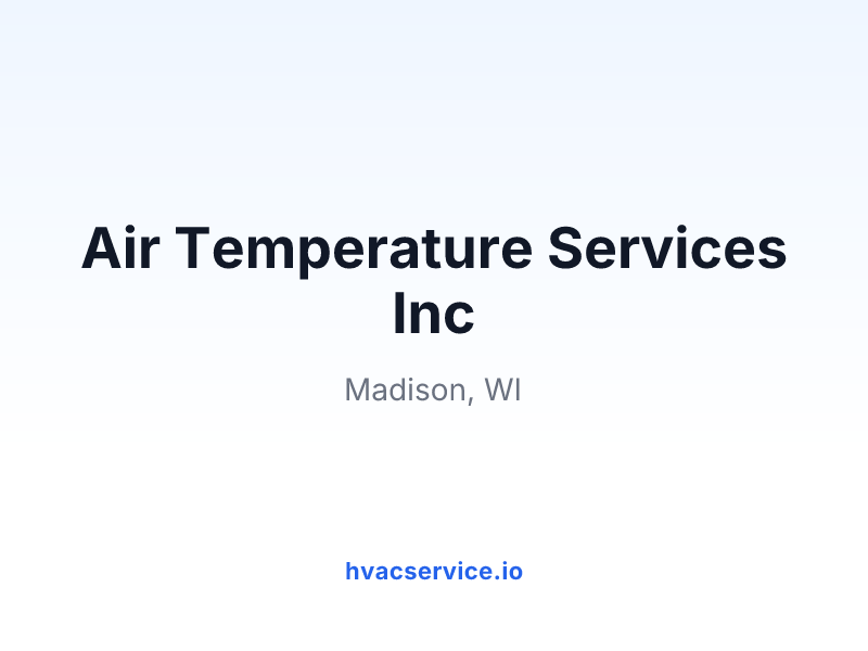Air Temperature Services Inc
