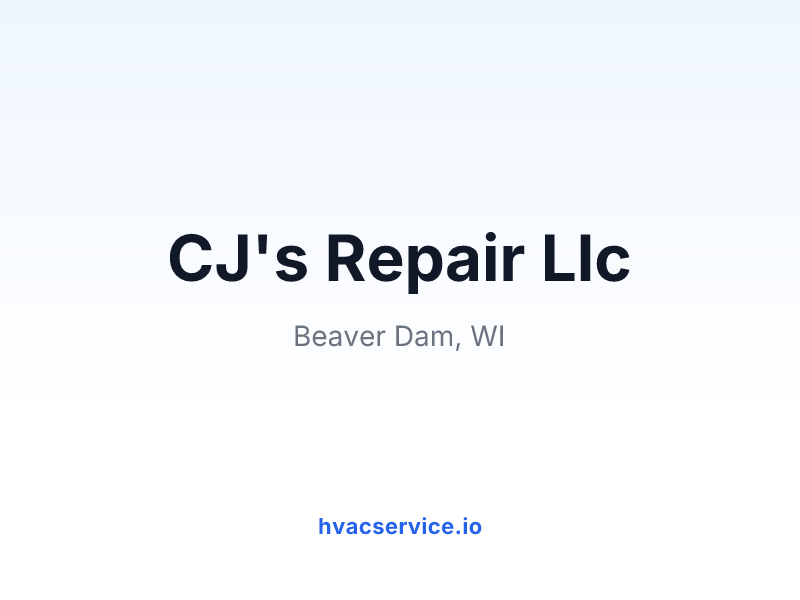 CJ's Repair Llc