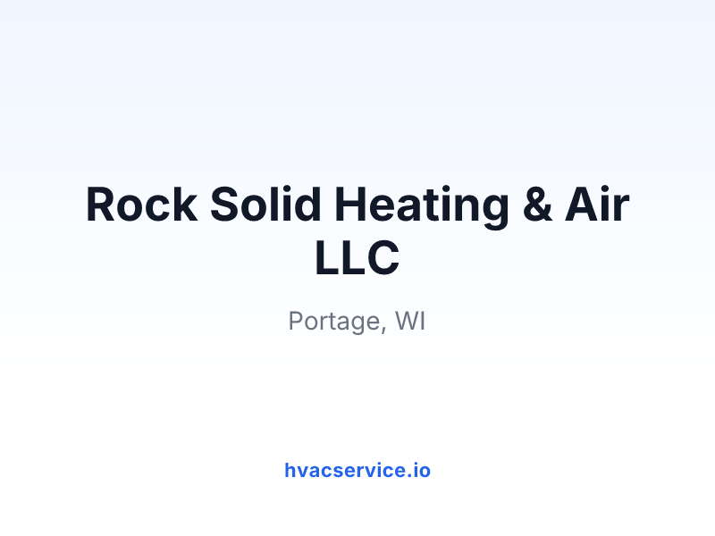 Rock Solid Heating & Air LLC