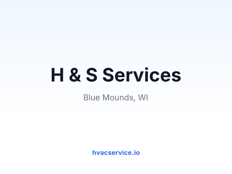 H & S Services