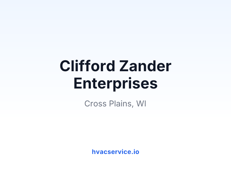 Clifford Zander Enterprises