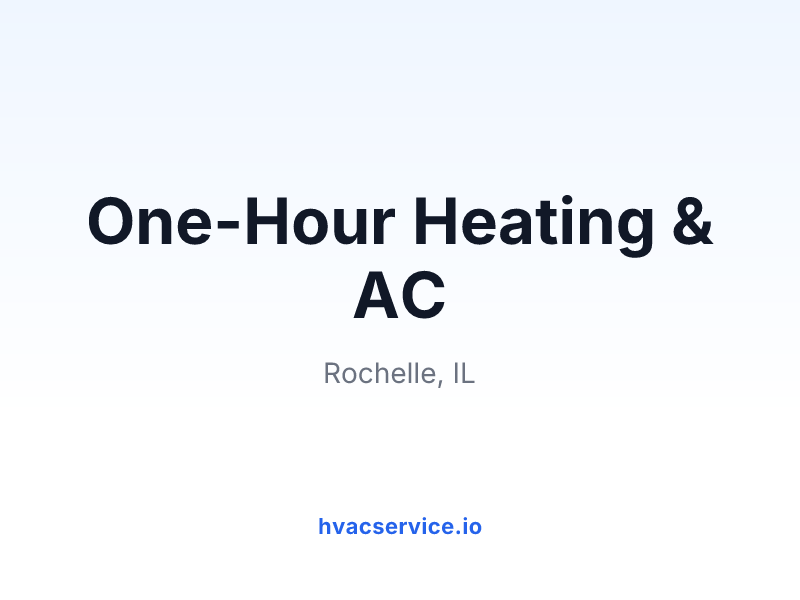 One-Hour Heating & AC