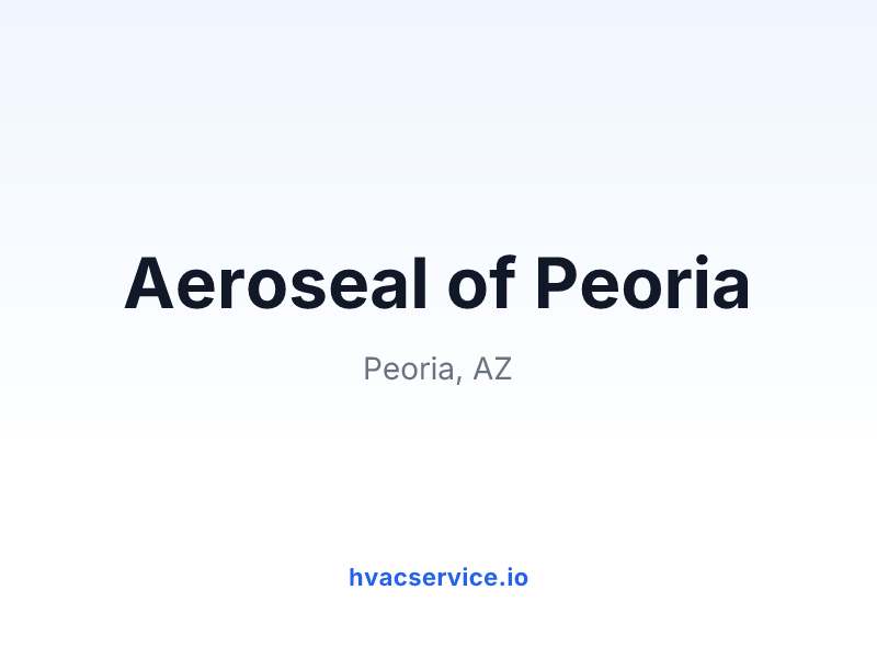 Aeroseal of Peoria