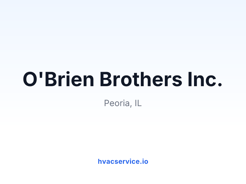 O'Brien Brothers Inc.
