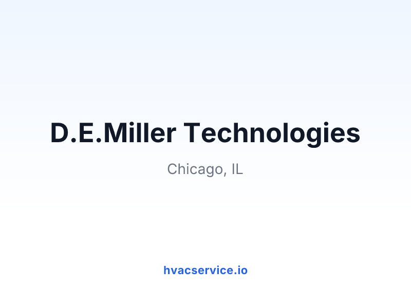 D.E.Miller Technologies