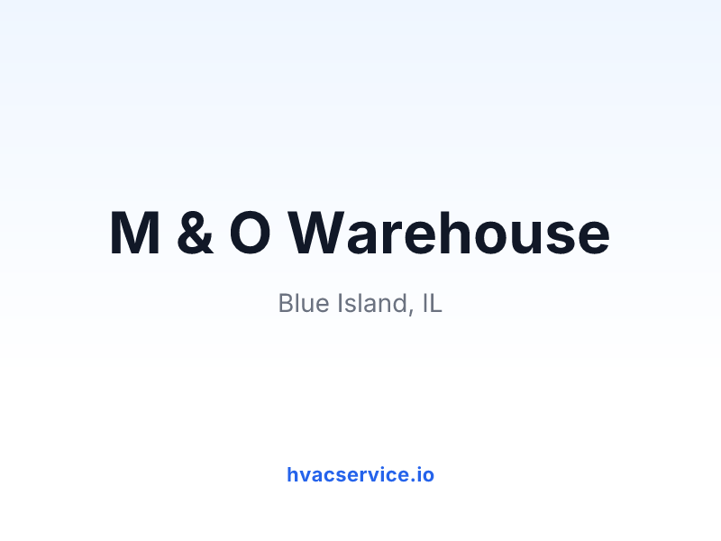 M & O Warehouse