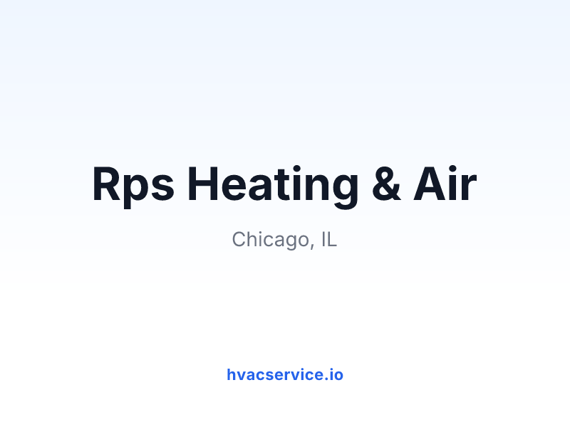 Rps Heating & Air