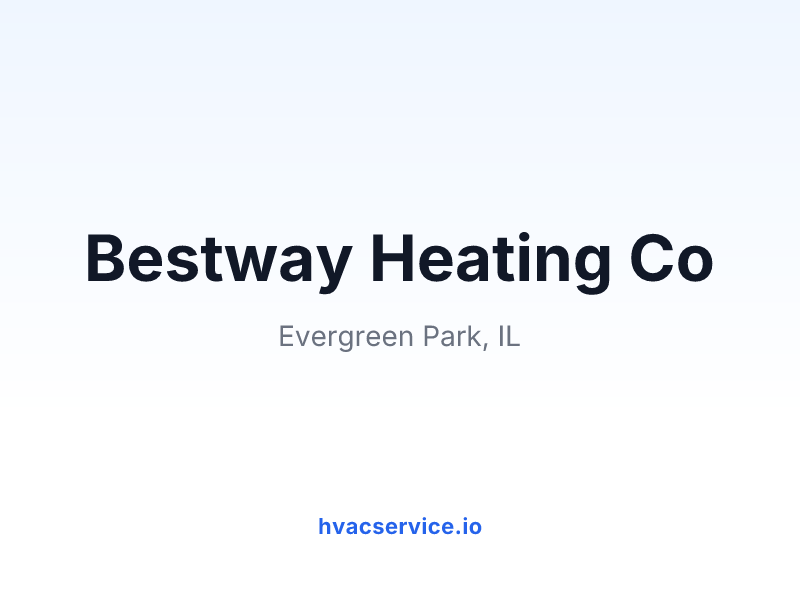 Bestway Heating Co Inc.