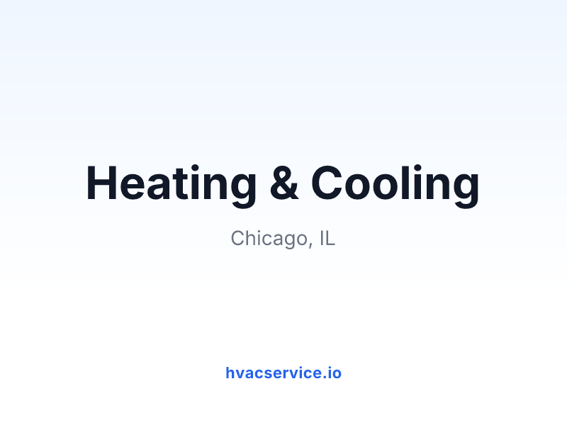 Heating & Cooling