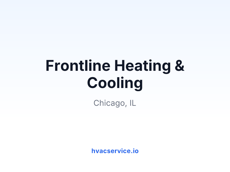 Frontline Heating & Cooling