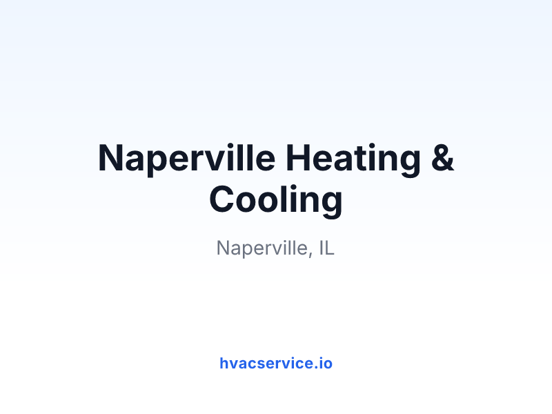 Naperville Heating & Cooling
