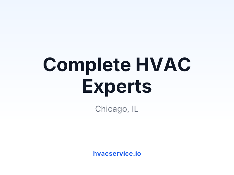 Complete HVAC Experts