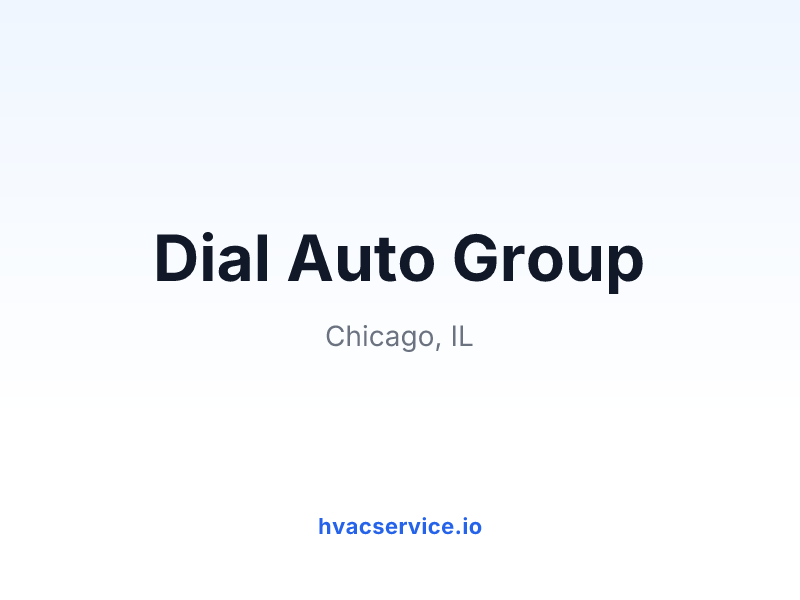 Dial Auto Group
