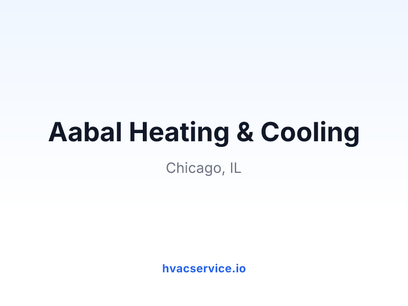 Aabal Heating & Cooling
