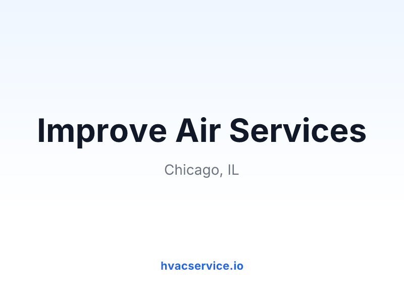 Improve Air Services