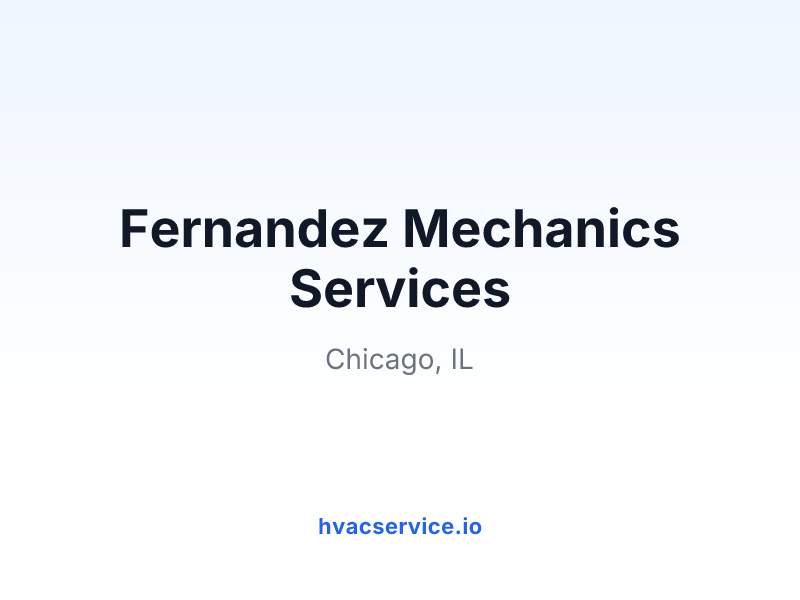 Fernandez Mechanics Services