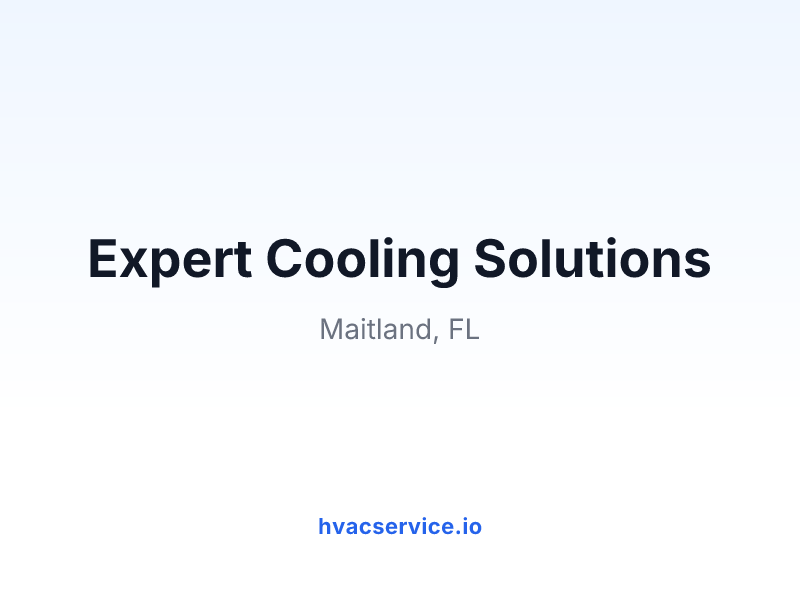 Expert Cooling Solutions